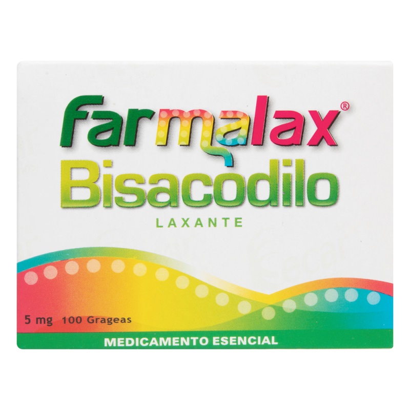 FARMALAX BISACODILO 5 MG 100 CAPSULAS