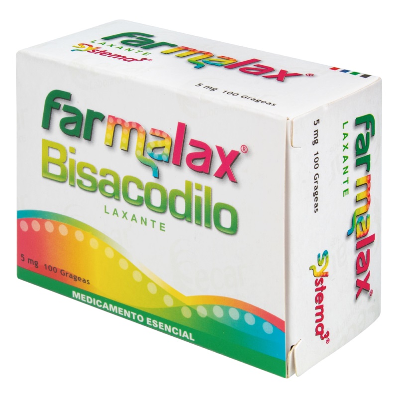 FARMALAX BISACODILO 5 MG 100 CAPSULAS - Imagen 2