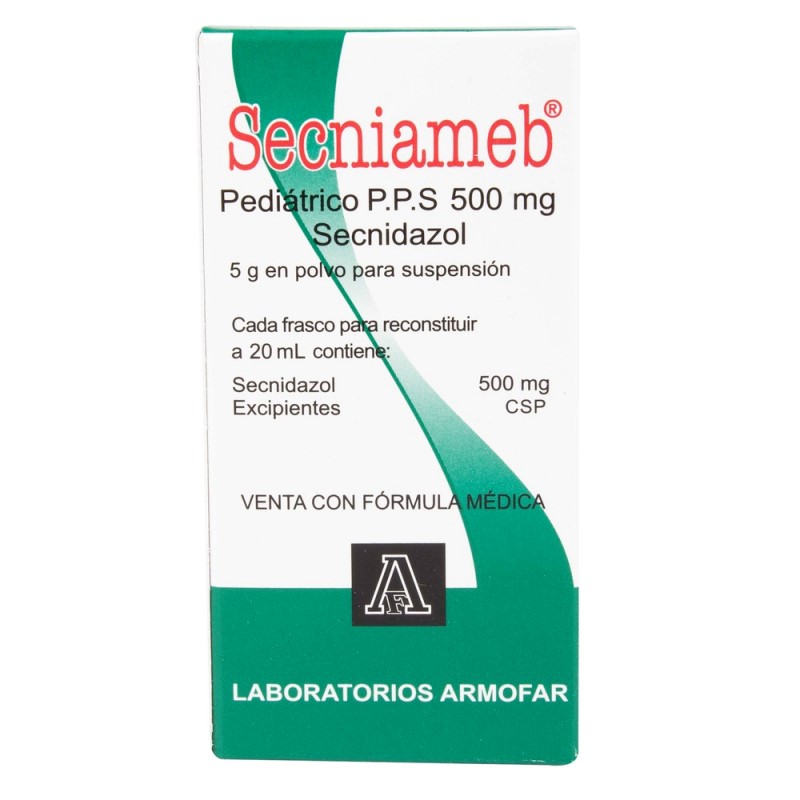 SECNIAMEB PEDIATRICO 500 MILIGRAMOS