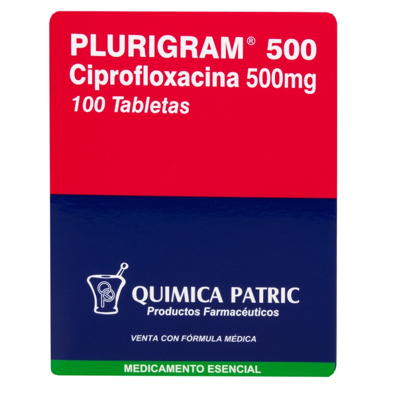 PLURIGRAM 500 MG 100 TABLETAS
