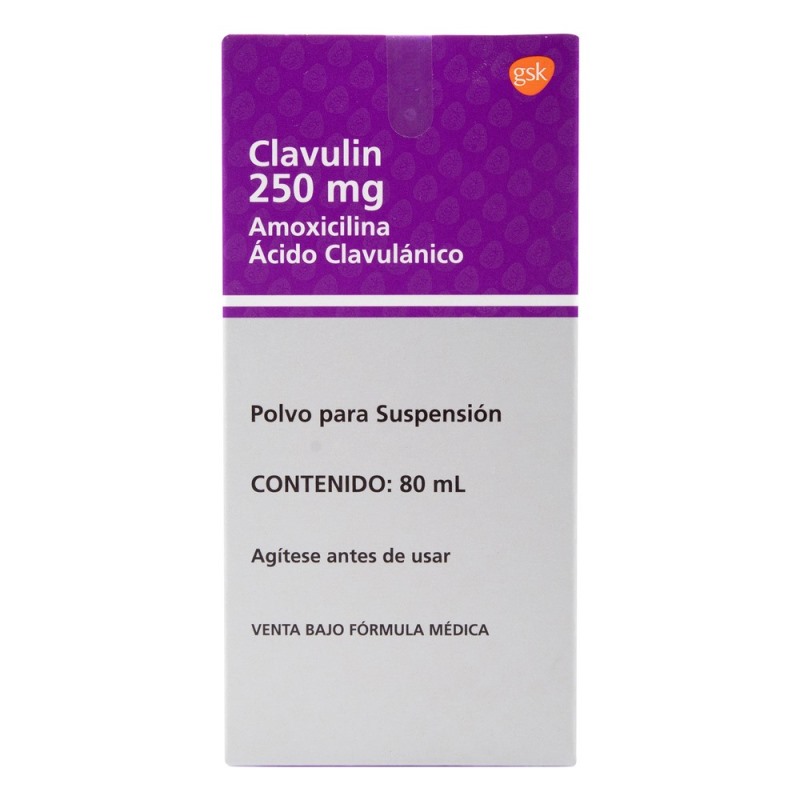 CLAVULIN 250 MG SUSP 80 ML(3%+)