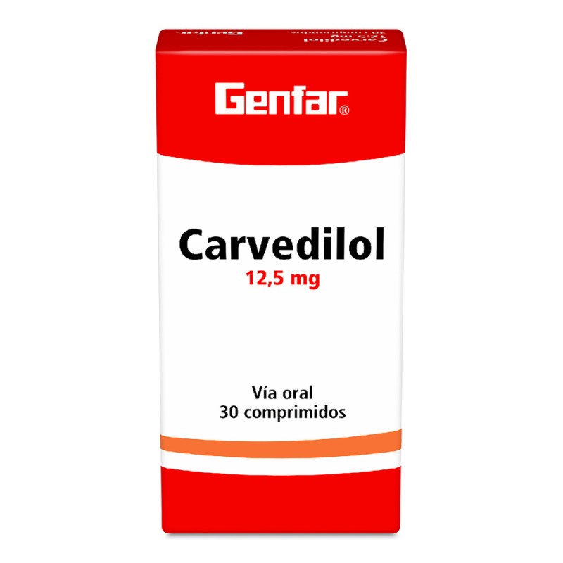 CARVEDILOL 12.5 MG 30 TBS GF(P)17835