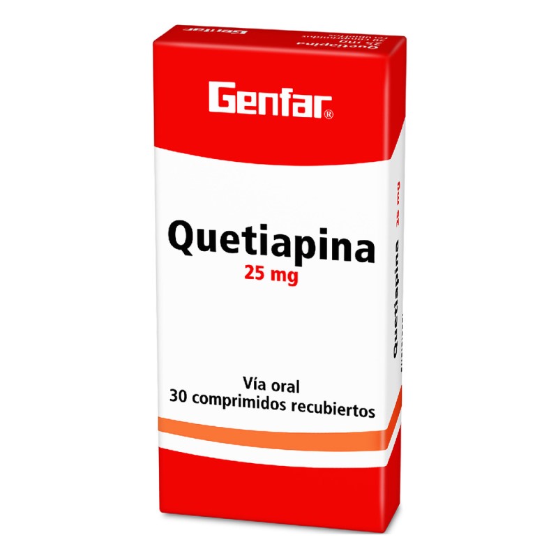 QUETIAPINA 25 MG 30 TBS GF (P)16793 - Imagen 2