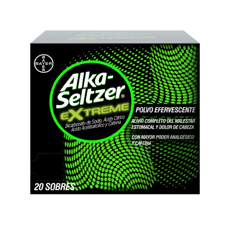 ALKA SELTZER EXTREME 20 SOBRES