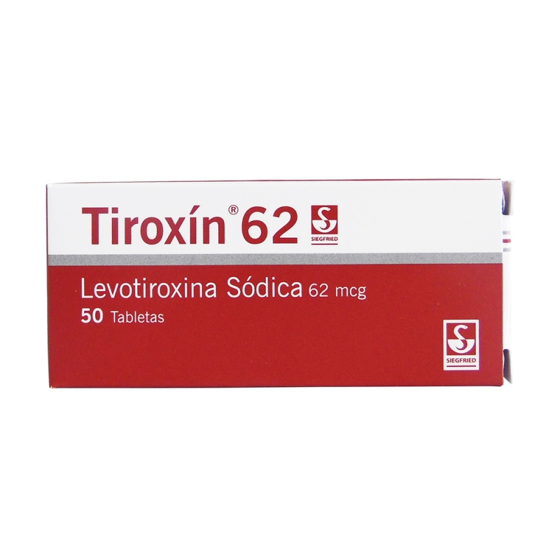 TIROXIN 62 MCG 50 TABLETAS(PDB)
