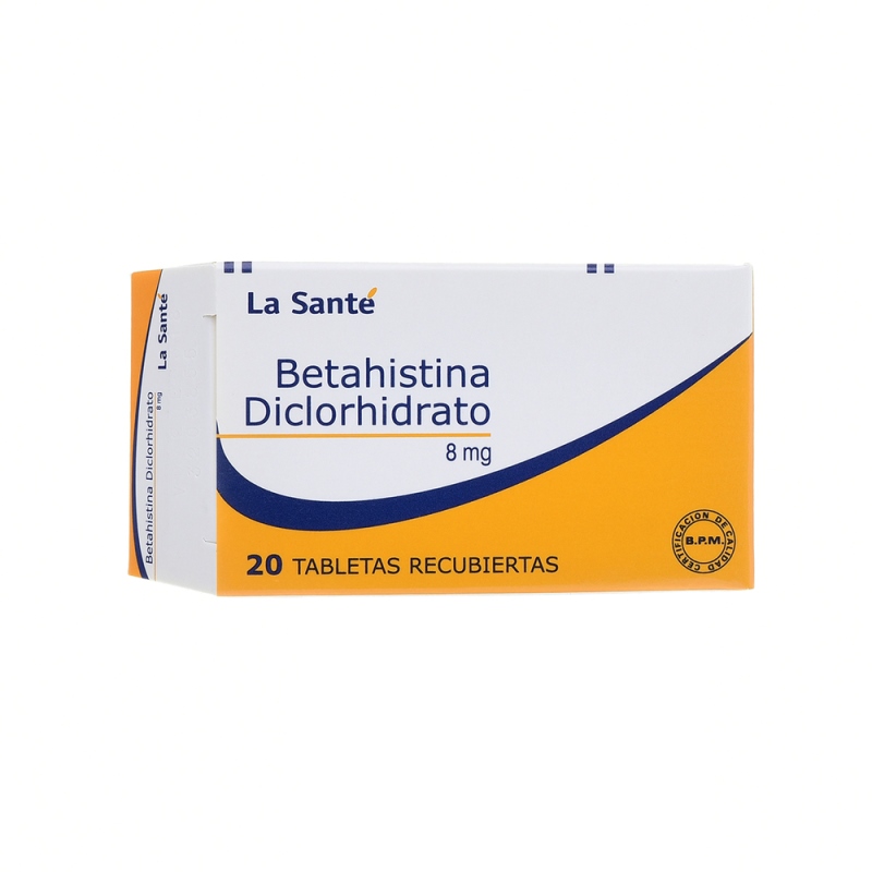 BETAHISTINA 8 MG 20 TABLETAS LS - Imagen 2