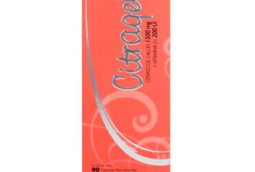 CITRAGEL 1500 MG/200 UI 90 TBS REC.(PAE)