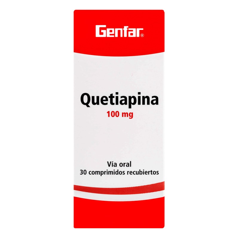 QUETIAPINA 100 MG 30 TBS GF(P)67170
