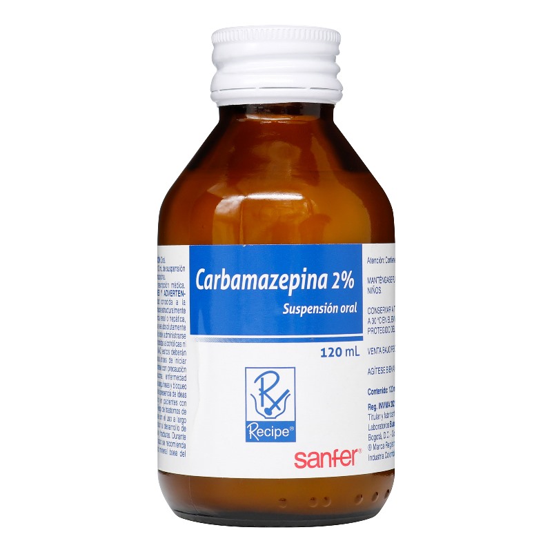 CARBAMAZEPINA 2% SUSP.120 ML RC(P)8952