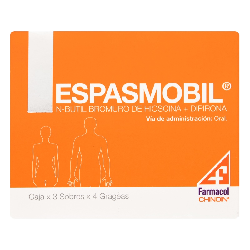 ESPASMOBIL 3 SOBRES 4 TABLETAS