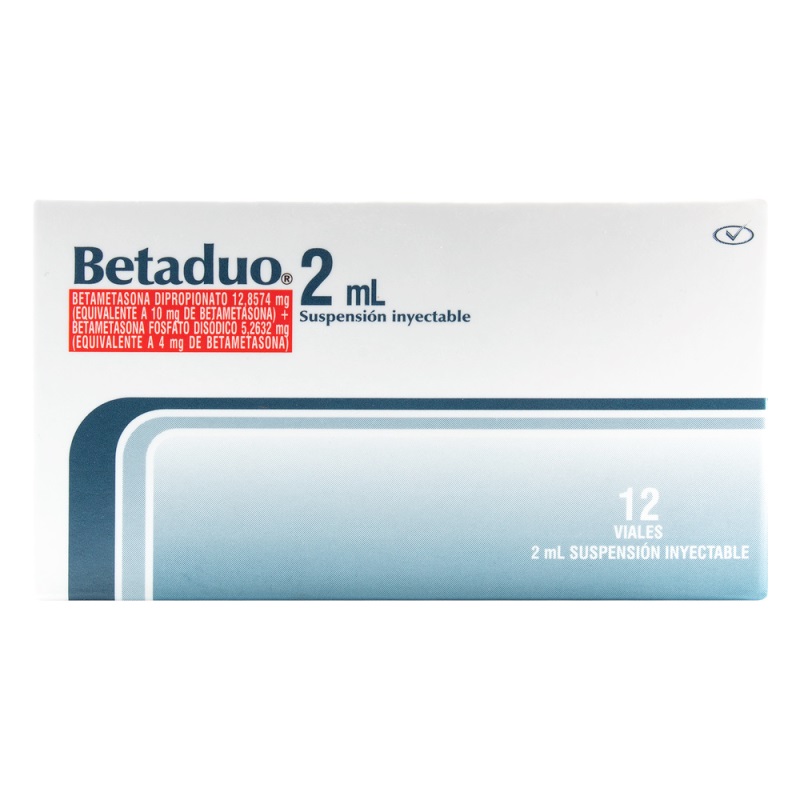 BETADUO 2 ML INYECTABLE 12 UNDS(A)(3%+)