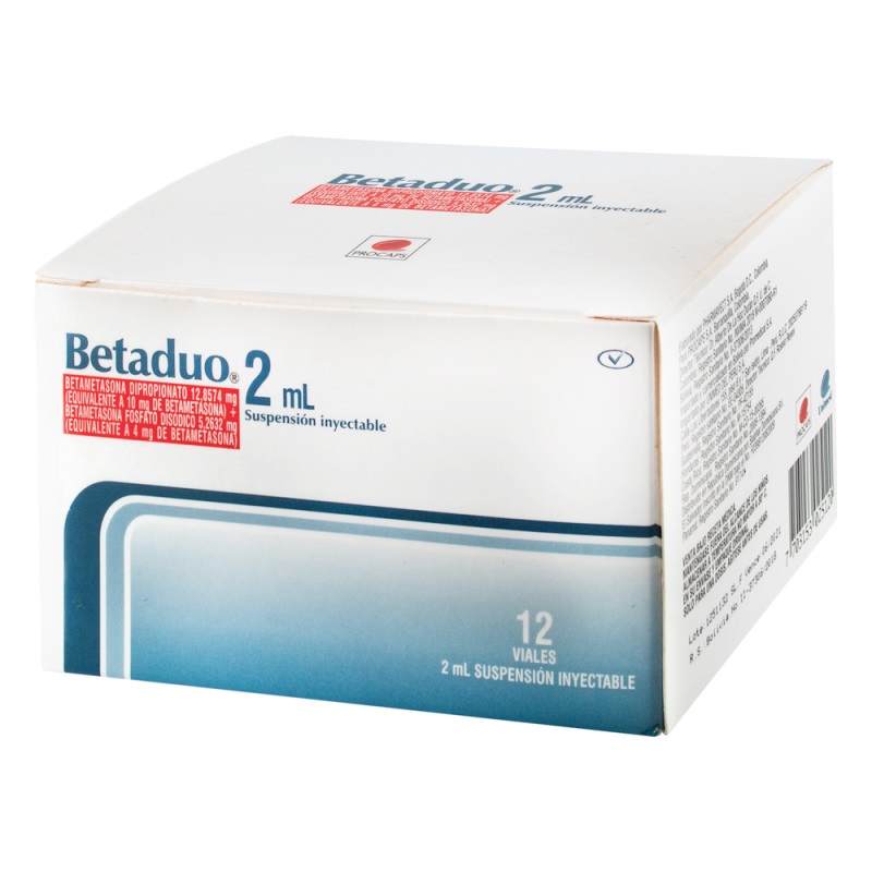 BETADUO 2 ML INYECTABLE 12 UNDS(A)(3%+) - Imagen 2