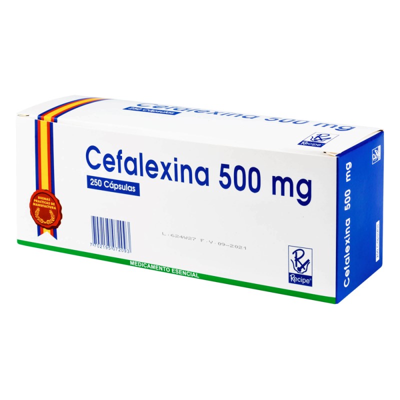 CEFALEXINA 500 MG 250 CAPSULAS RC (A) - Imagen 2