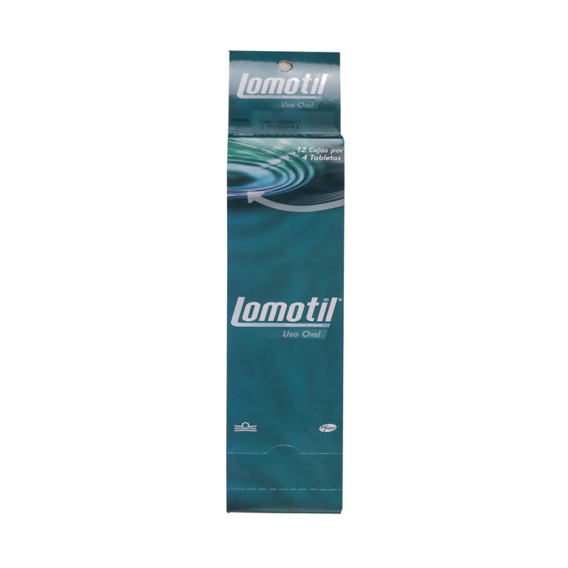 LOMOTIL 2.5 MG 12 CAJAS X 4 TABLETAS