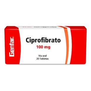 CIPROFIBRATO 100 MG 20 TBS GF(P)17280
