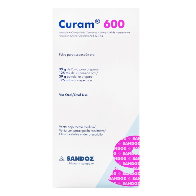 CURAM 600 MG SUSPENSION 125 ML