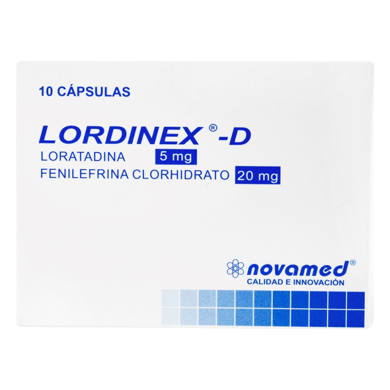 LORDINEX D 10 CAPSULAS