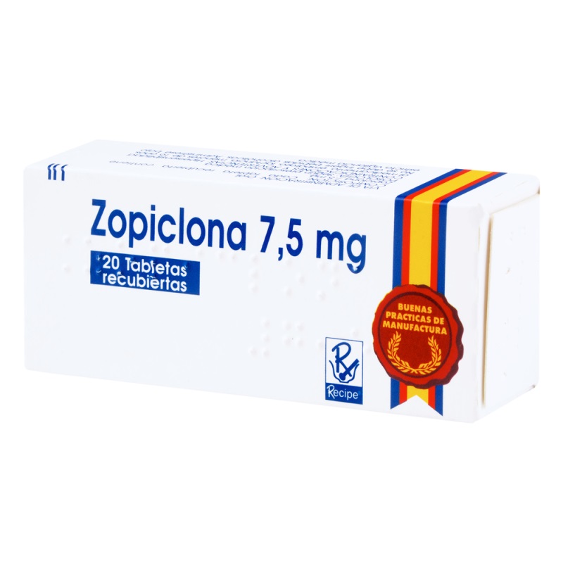 ZOPICLONA 7.5 MG 20 TABLETAS RC - Imagen 2