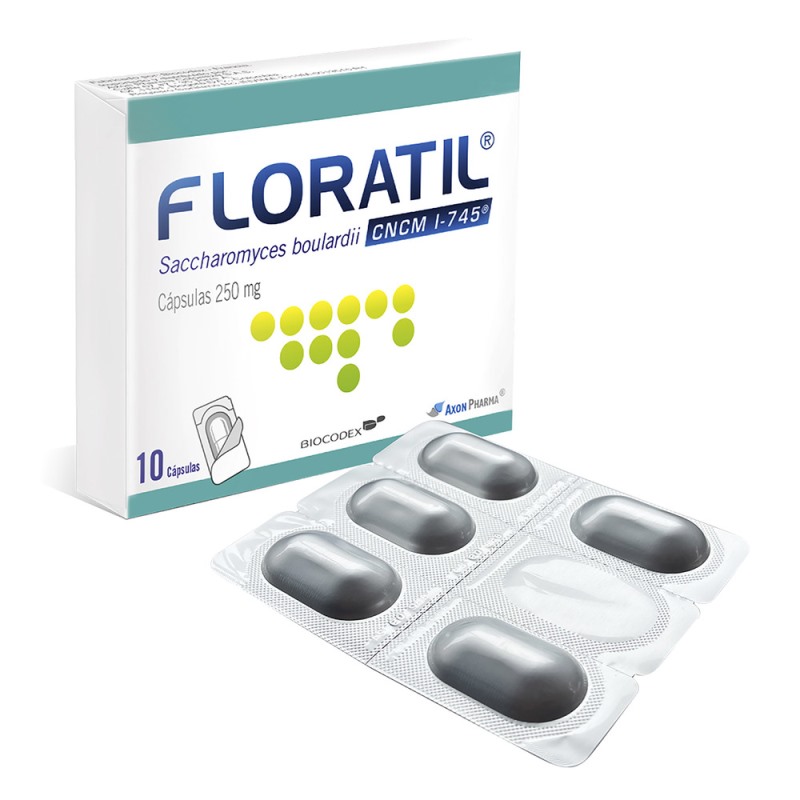 FLORATIL 250 MG 10 CAPSULAS - Imagen 3