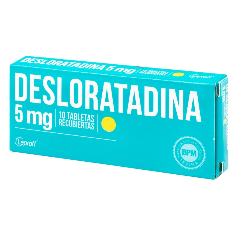 DESLORATADINA 5 MG 10 TABLETAS LP - Imagen 2