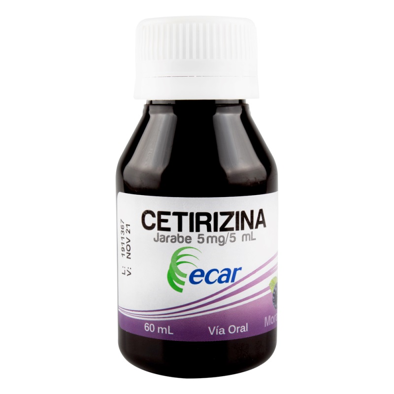 CETIRIZINA JARABE 60 ML EC