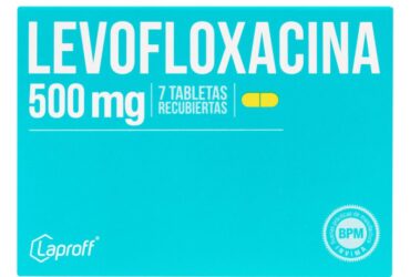 LEVOFLOXACINO 500 MG 7 TABLETAS LP