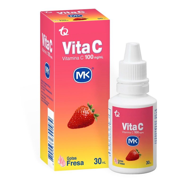 VITAMINA VITA C GOT 100 MG FRE 30ML MK