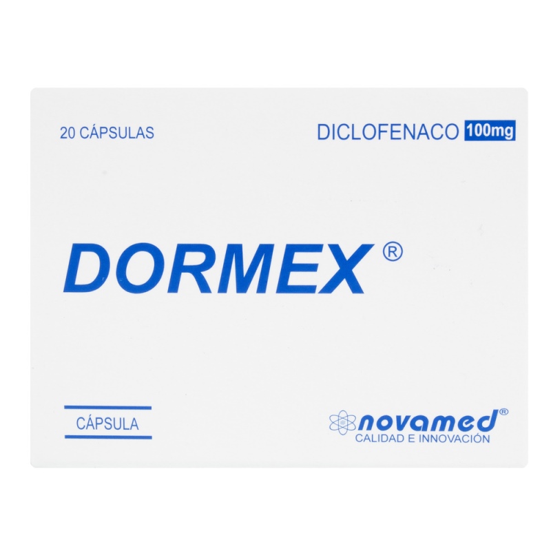 DICLOFENACO SODICO DORMEX 100 MG 20 CAPS