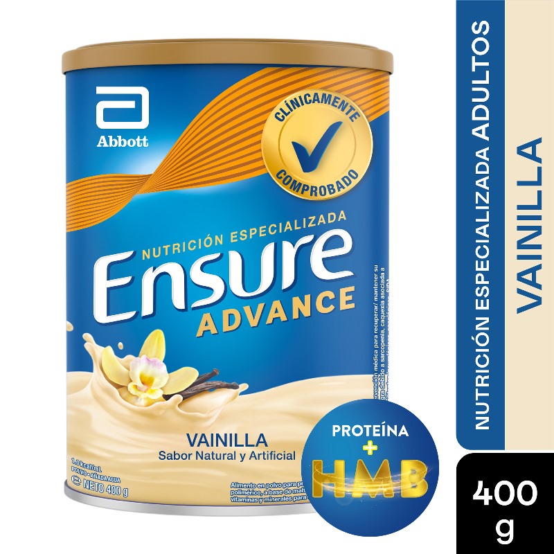 ENSURE ADVANCE VAINILLA 400 GR(PDC)