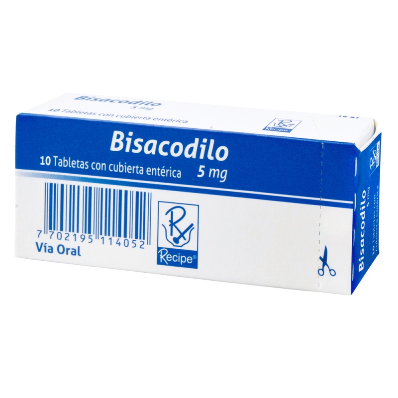 BISACODILO 5 MG 10 TABLETAS RC - Imagen 2