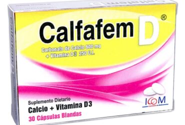 CALFAFEM D 600MG/250UI 30 CAP.BLAN ICOM