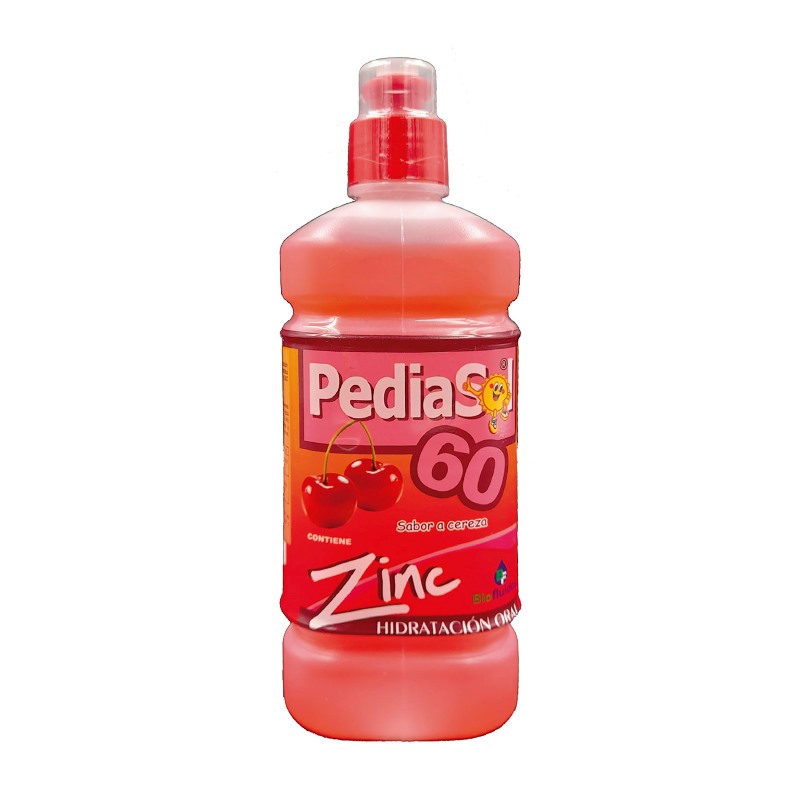 PEDIASOL ZINC 60 CEREZA 500 ML