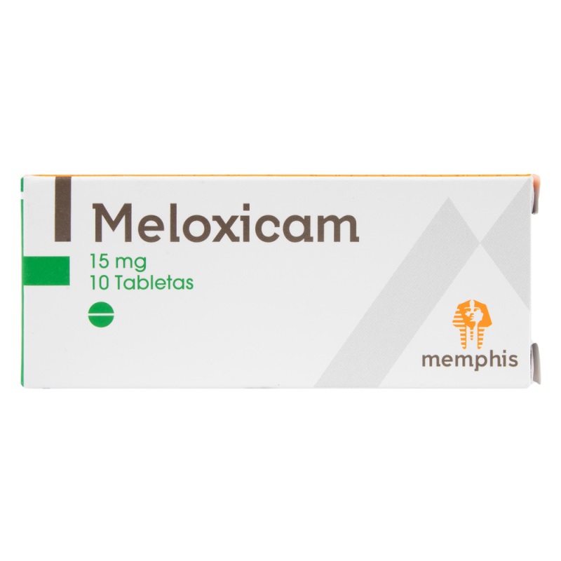 MELOXICAM 15 MG 10 TABLETAS MP