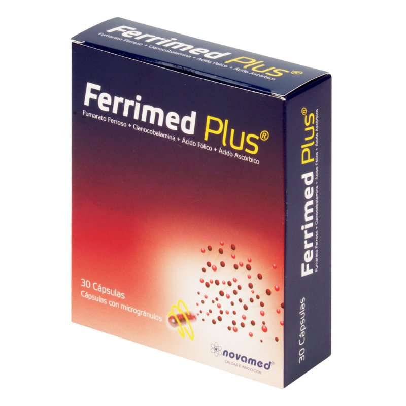 FERRIMED PLUS 30 CAPSULAS(3%+)(PAE) - Imagen 2