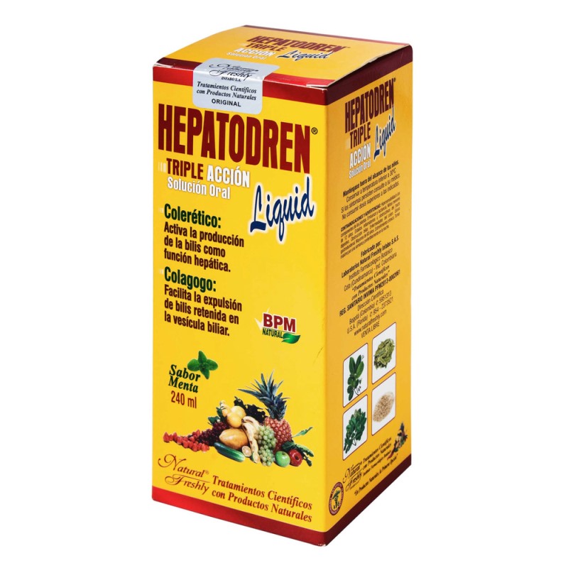 HEPATODREN LIQUIDO 240 ML - Imagen 2