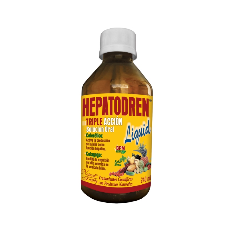 HEPATODREN LIQUIDO 240 ML - Imagen 3