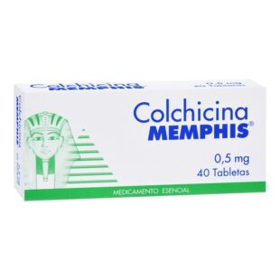 COLCHICINA 0.5 MG 40 TABLETAS MP