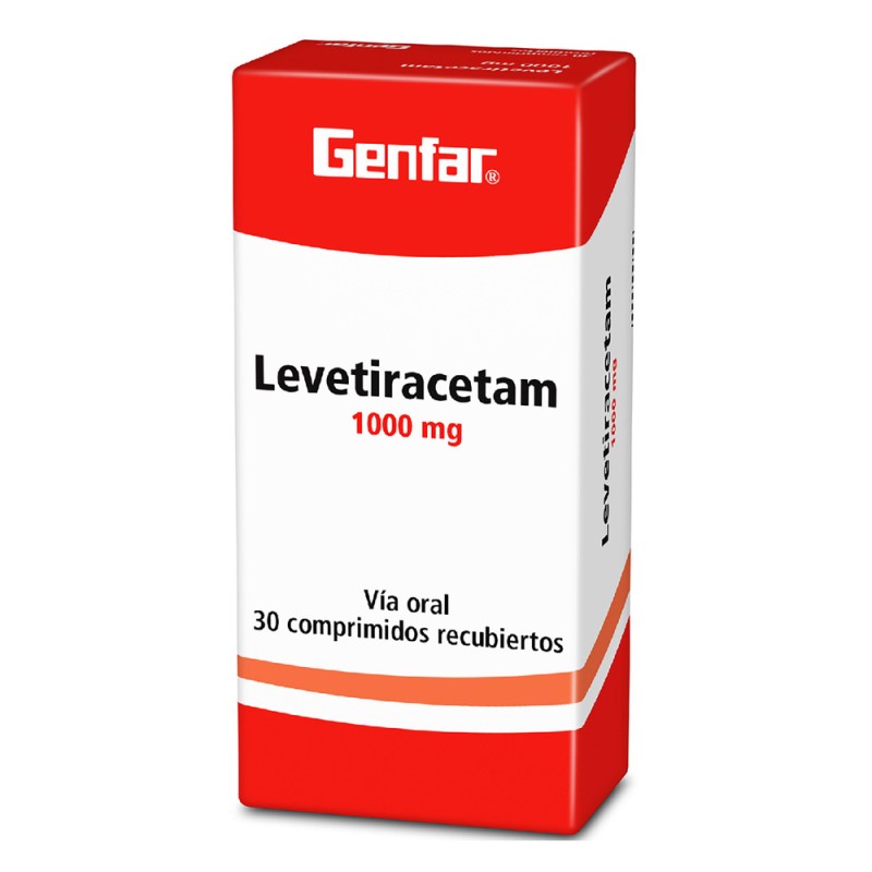 LEVETIRACETAM 1000MG 30T GF(3%+)(P)88200 - Imagen 2