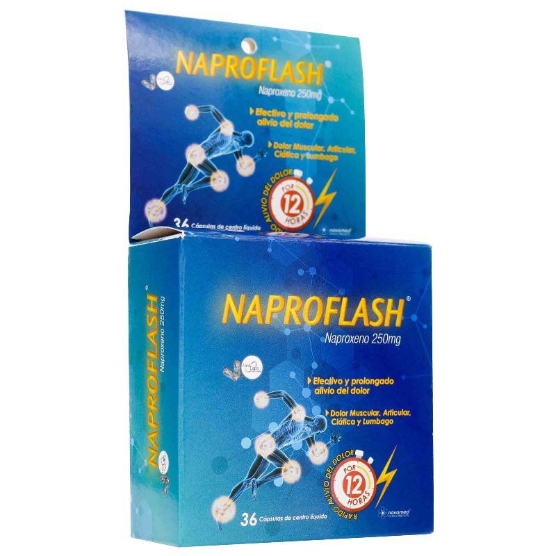 NAPROFLASH 250 MG 36 CAPSULAS - Imagen 2