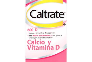 CALTRATE D 600 MG 400UI 60 TBS