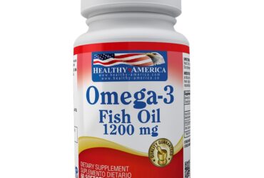 OMEGA 3 FISH OIL 1200 MG 60 SOFTGELS