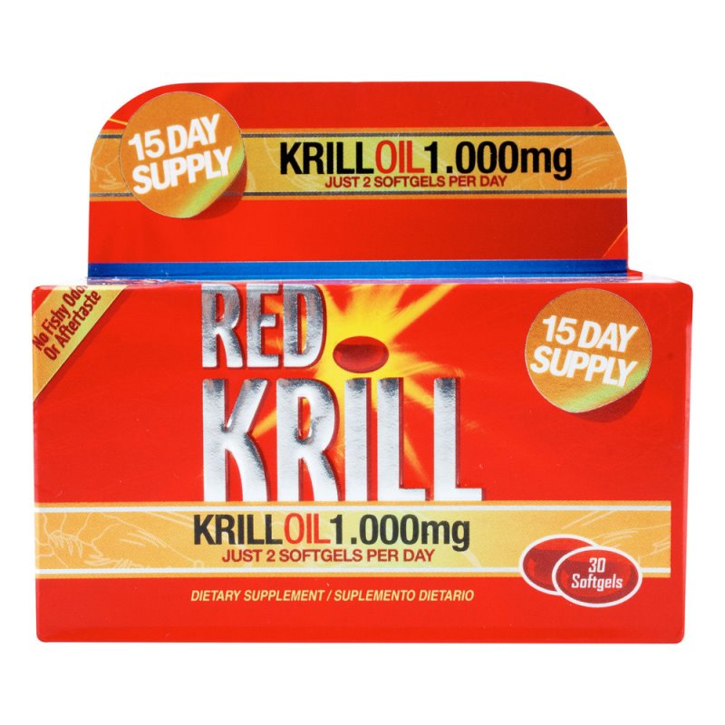 RED KRILL OIL 1.000 MG 30 SOFTGELS