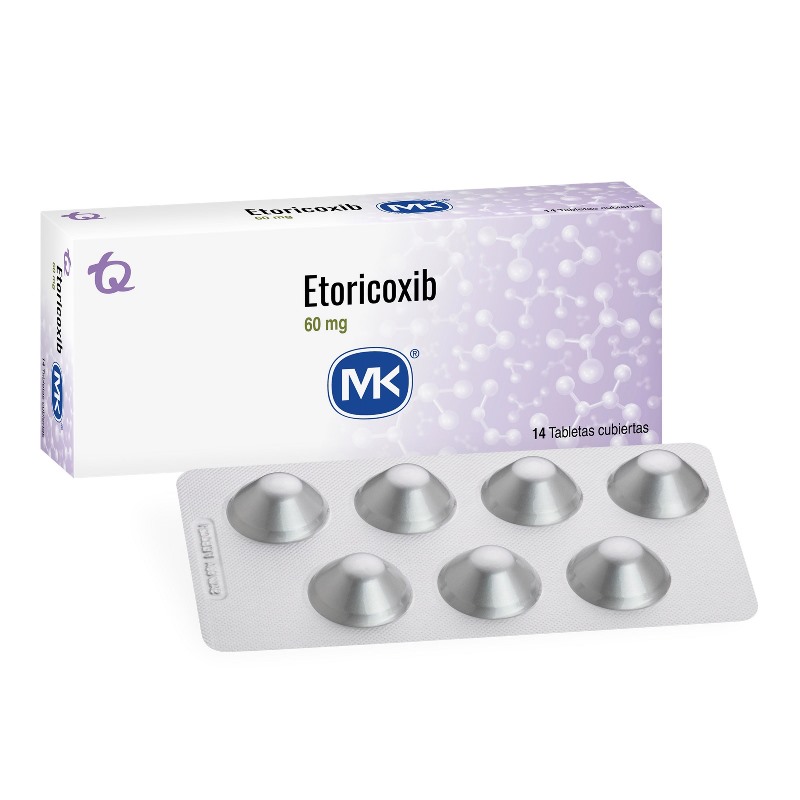 ETORICOXIB 60 MG 14 TBS MK
