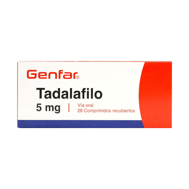TADALAFILO 5 MG 28 COMPRIMIDOS GF(PAE)