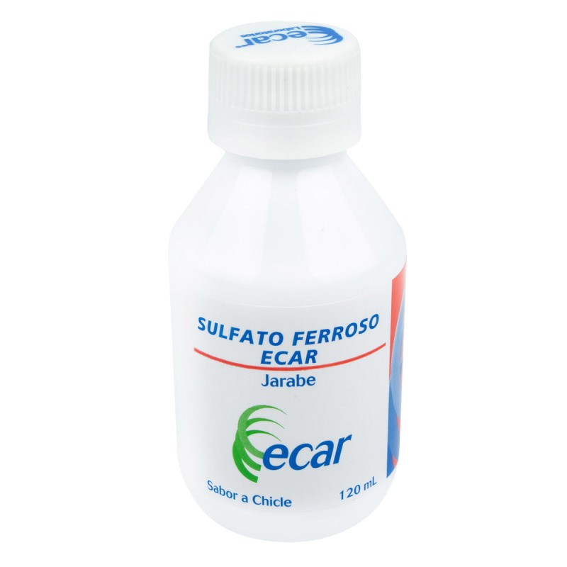 SULFATO FERROSO CHICLE JARABE 120 ML EC - Imagen 2