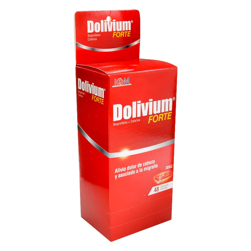 DOLIVIUM FOR.400/60MG 48CAP.BLA ICOM - Imagen 2