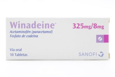WINADEINE 325/8 MG 10 TABLETAS