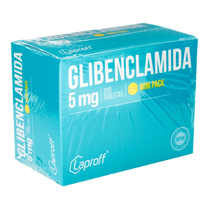GLIBENCLAMIDA 5 MG 300 TBS LP - Imagen 2