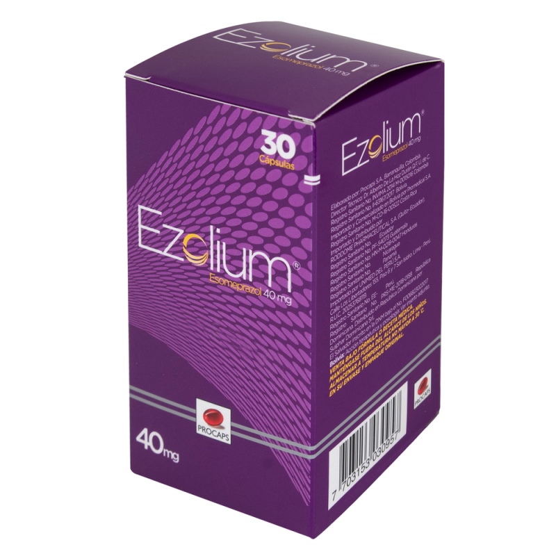 EZOLIUM 40 MG 30 TABLETAS (A)(3%+)(PAE) - Imagen 2