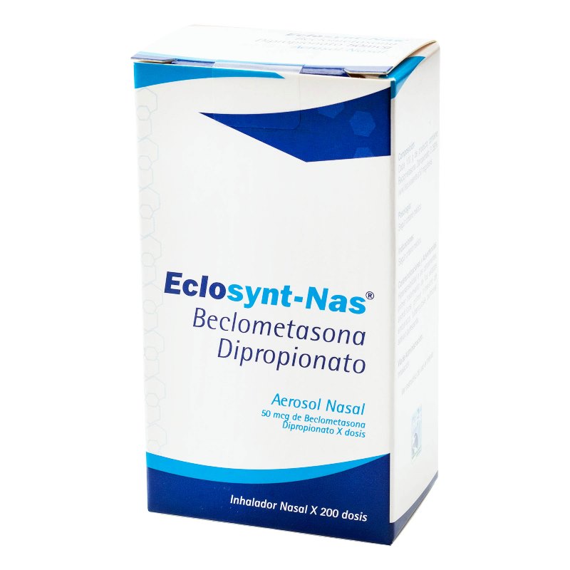 BECLOMET. NAS ECLOSYNT 50MCG INHAL 200D - Imagen 2